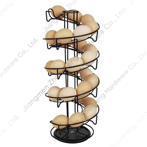 Chicken Egg Skelter Rack Display Stand Spiral Rolling Down Egg Dispenser Holder - Spiral Egg ...