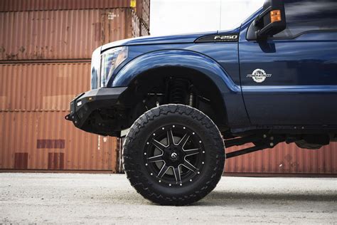 Blending In and Standing Out: F250 Super Duty on Tough Fuel Wheels — CARiD.com Gallery