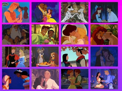 Disney Couples - Disney Valentine's Day Wallpaper (34476605) - Fanpop