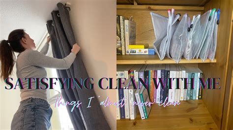 CLEANING THINGS I *ALMOST* NEVER CLEAN | SATISFYING CLEAN - YouTube