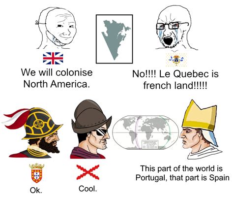 Tordesillas Treaty : r/HistoryMemes