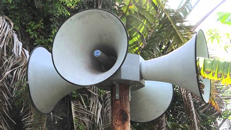 Tornado Siren Types