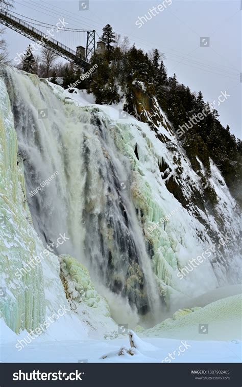 Montmorency Falls Winter Stock Photo 1307902405 | Shutterstock