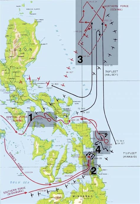 This Day in History | the Battle of Leyte Gulf Begins