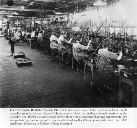 The Barber-Colman factory in the 1920 s | OldWoodward History Gallery