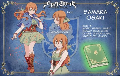 Black Clover OC Reference Sheet - Samara Osaki by himaeart on ...