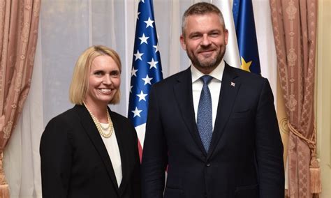 Ambassador Bridget Brink Meets Prime Minister Peter Pellegrini - U.S. Embassy in Slovakia