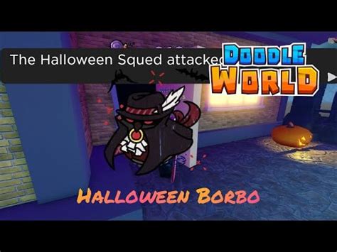 Halloween Borbo || Roblox Doodle World - YouTube