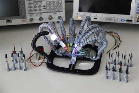 3D Print the Ultimate Helping Hands for a PCB Workstation | Make:
