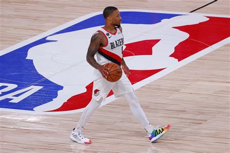 Damian Lillard wore Pride sneakers from Dame 6 collection during game ...