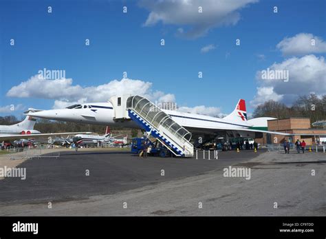 Concorde G-BBDG at Brooklands Museum Stock Photo - Alamy