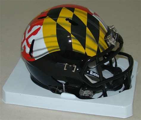 Maryland Terps Terrapins Pride NCAA Revolution Speed Mini Football ...