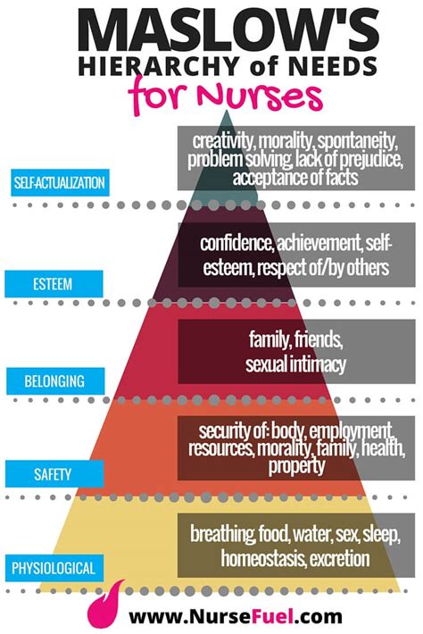 Maslow's Hierarchy of Needs - NurseFuel