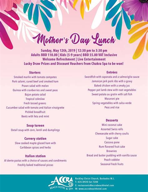 Mother's Day Lunch Buffet at Accra Beach Hotel & Spa - What's On In ...