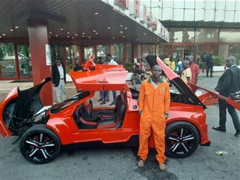 25-Year-Old Nigerian Inventor Releases First Nigerian Made Fiber Sports Car | The African Exponent.