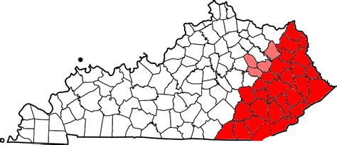 Counties of the Eastern Mountain Coal Fields of Kentucky | Kentucky ...