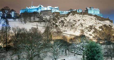 Edinburgh weather: city to suffer sub zero temperatures before 'snow ...