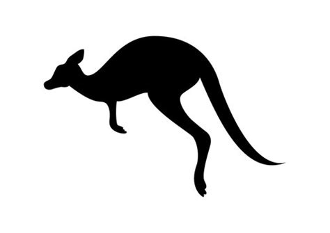 Kangaroo Silhouette