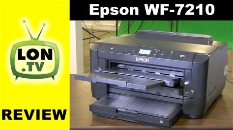 Epson Workforce WF-7210 Wide Format Color Inkjet Printer Review - YouTube