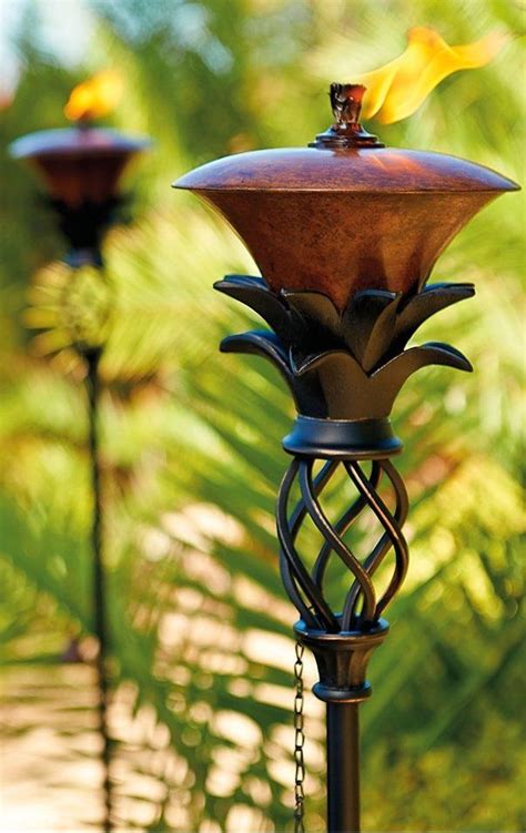 Pineapple Torches | Frontgate | Solar light crafts, Solar lights diy, Solar motion lights