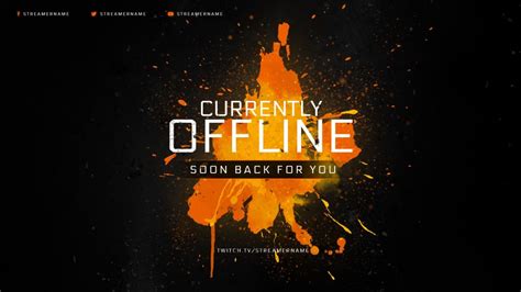 12 of The Best Twitch Offline Banner Templates