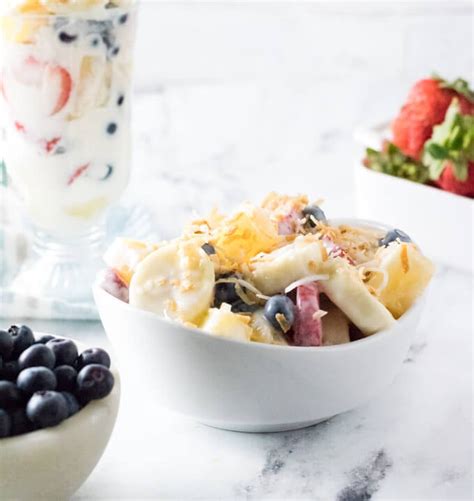 Fruit Salad with Yogurt - Fox Valley Foodie