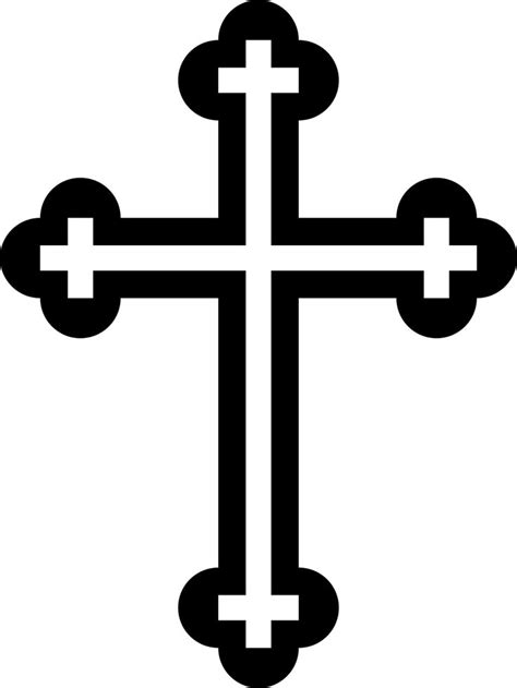 File:Bulgarian Orthodox Cross.svg | Orthodox cross, Cross symbol ...