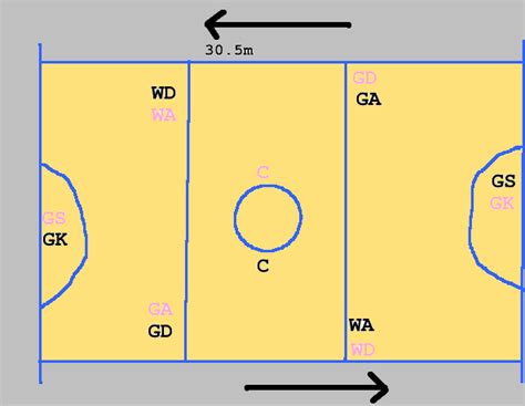 Knowing The Different Positions on a Netball Court - Sports Websites