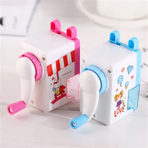 Cute Pencil Sharpener School Stationary Children's Pencil Sharpener Material Escolar Stationery ...