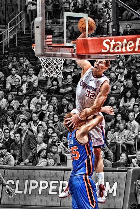 Blake Griffin Dunk on Mozgov by rhurst on DeviantArt