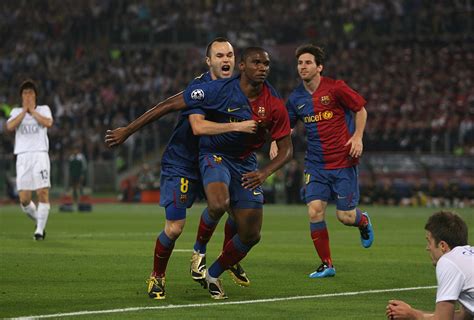 A Data History of the European Cup: 2009, Barcelona 2 - 0 Manchester United - Hudl Statsbomb ...