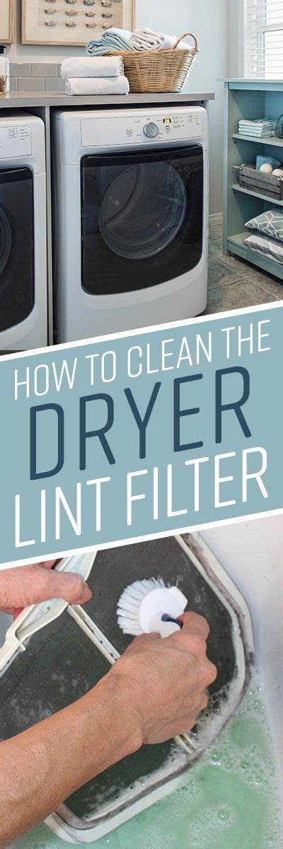 How To Clean Dryer Filter | Cleaning techniques, Household cleaning ...