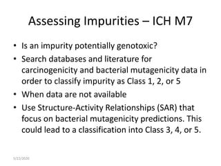 Genotoxic impurities and analysis | PPT