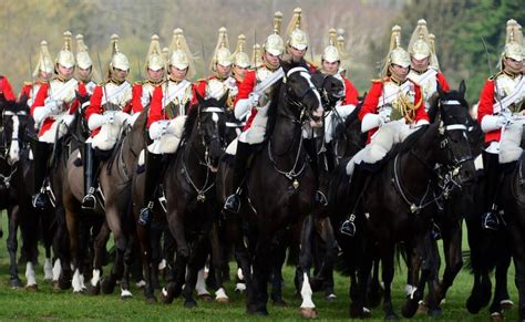 Royal Life Guards at the Major Generals Inspection parade Major General ...