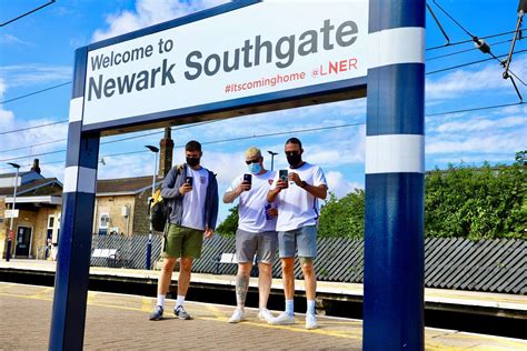 Newark Northgate Train Station renamed Newark Southgate for the day in ...