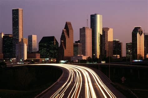 Houston Skyline Desktop Wallpaper - WallpaperSafari