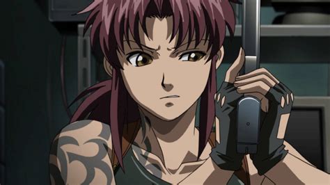 Download Close-Up Revy Black Lagoon Wallpaper | Wallpapers.com