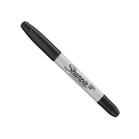 Sharpie Permanent Markers – Black Twin Tip – Artzmania