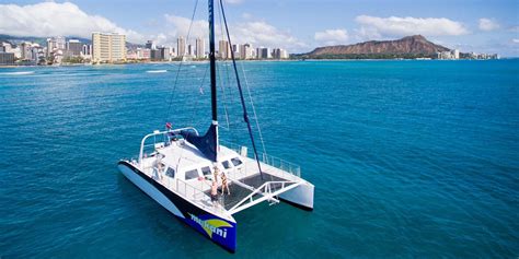 $42 & up – Oahu Catamaran Sail: Afternoon or Sunset | Travelzoo