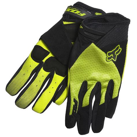 Fox Racing Reflex Gel Mountain Bike Gloves (For Men and Women) - GREEN ...