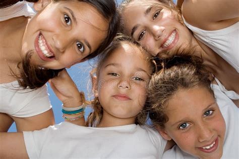 Happy smiling children stock image. Image of group, looking - 5558643