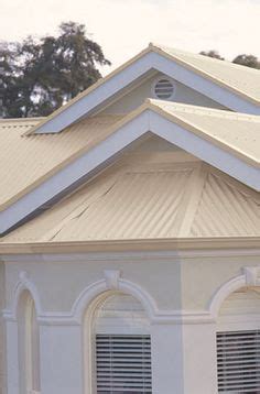 Paperbark colorbond roof, jasper gutter and fascia and Solver Cork ...