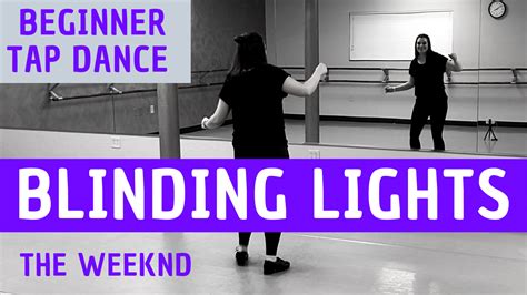 Online Tap Dance Lesson - "Blinding Lights" by The Weeknd