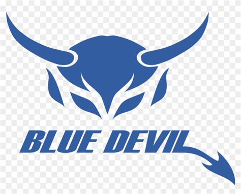 Blue Devil Logo Clipart - Blue Devil, HD Png Download - 1000x753 ...