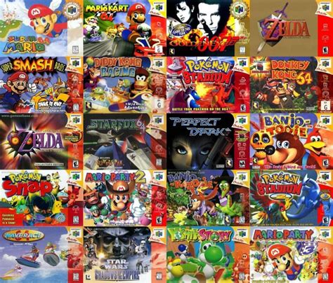 The 20 best-selling Nintendo 64 games of all time - Gaming | Nintendo 64 games, N64 games, Games