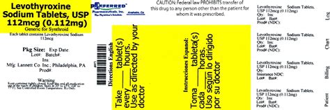 Levothyroxine Sodium Information, Side Effects, Warnings and Recalls