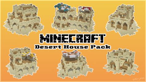 [Schematic] Desert House Pack by patrykss Minecraft Map