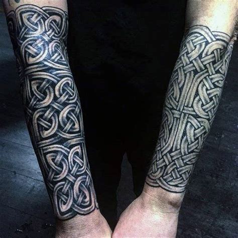 Celtic Tribal Sleeve Tattoos