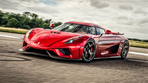 Wallpaper Koenigsegg red supercar front view 3840x2160 UHD 4K Picture ...