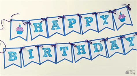 Birthday Printable Banner